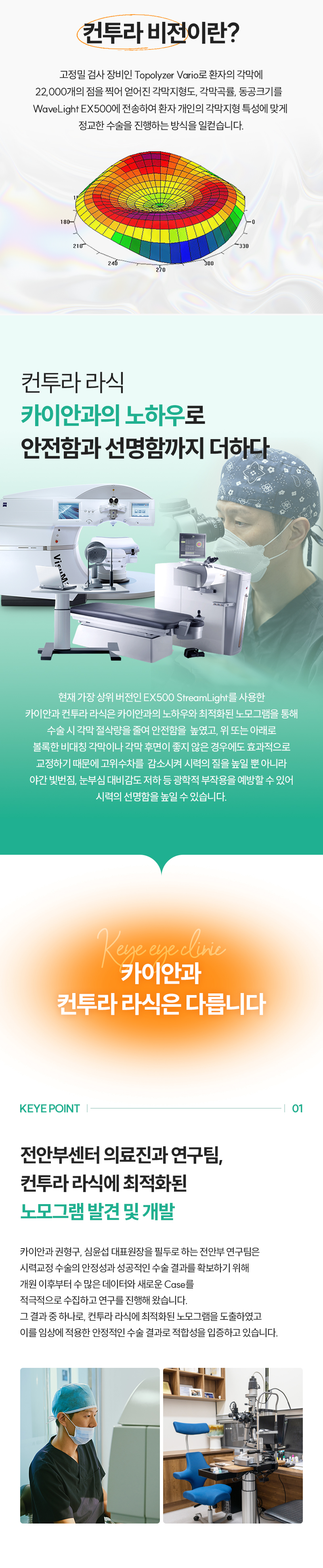 카이안과 개인 맞춤형 컨투라라식 특별할인 이벤트, 시술 상세 이미지