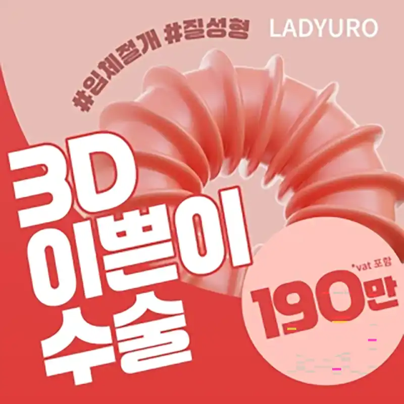 3D질성형 이쁜이수술